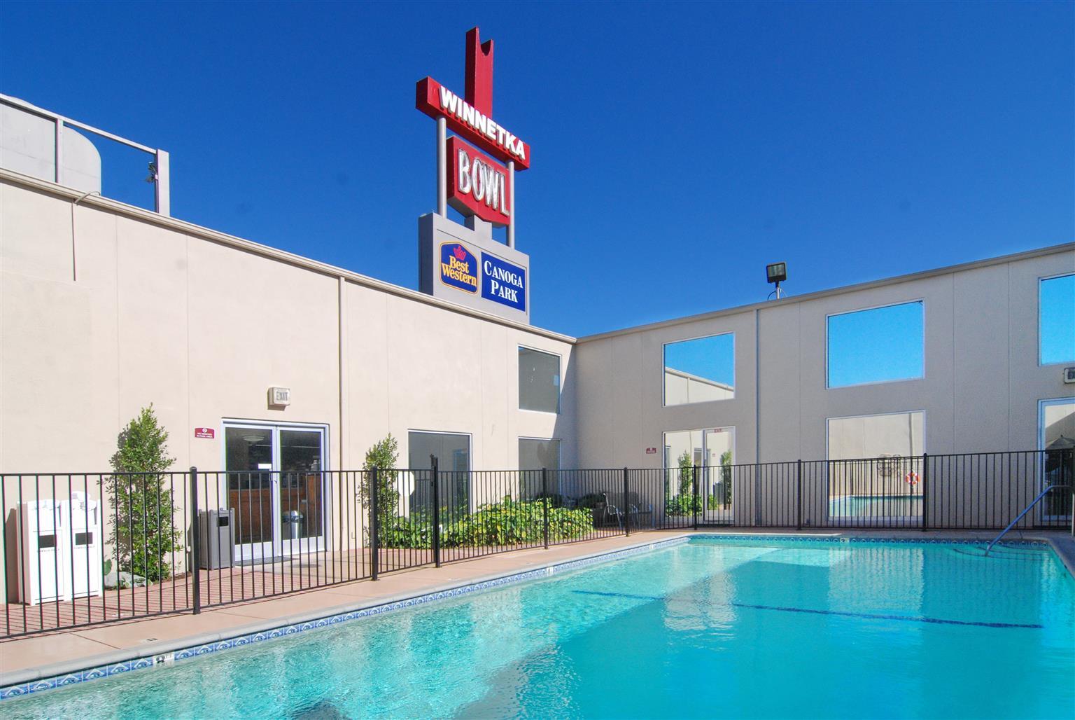 Best Western Canoga Park Motor Inn Los Angeles Exterior foto